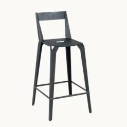 Carrier Valence ® Tabouret snack industriel français en métal avec dossier> Tabouret De Bar (assise +/- 80 Cm)|Tabouret Snack (assise +/- 65 Cm)