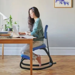 Varier Variable plus Chaise de bureau ergonomique à bascule en tissu><noscript><img width=