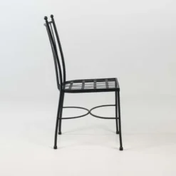 Jayso Venecia Chaise d'intérieur style provençal en acier><noscript><img width=