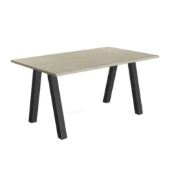 Perfecta Veneto Table moderne rectangulaire en stratifié avec pieds obliques><noscript><img width=