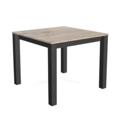 Perfecta Verona Table carrée avec pieds métal conçue en Belgique> Table De Salle à Manger