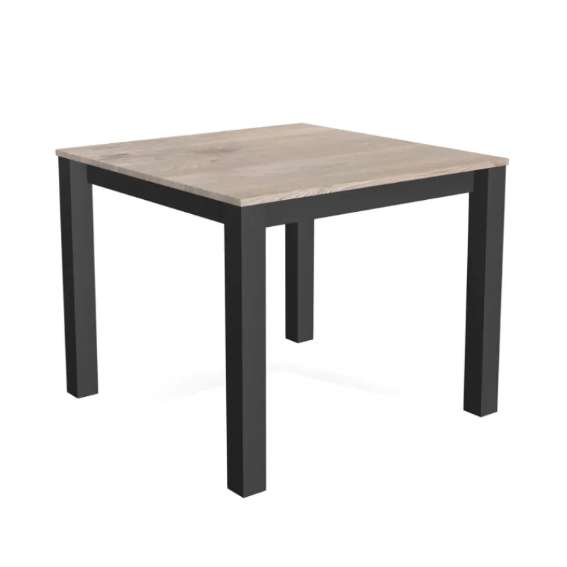 Perfecta Verona Table carrée avec pieds métal conçue en Belgique> Table De Salle à Manger