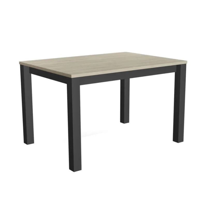 Perfecta Verona Table rectangulaire en stratifié et pieds métal fabrication belge> Table De Salle à Manger