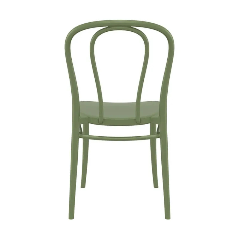 Victor Chaise de jardin bistrot empilable en polypropylène> Chaise De Jardin