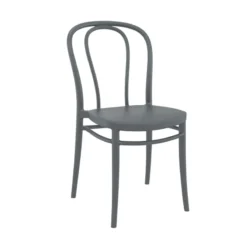 Victor Chaise de jardin bistrot empilable en polypropylène><noscript><img width=