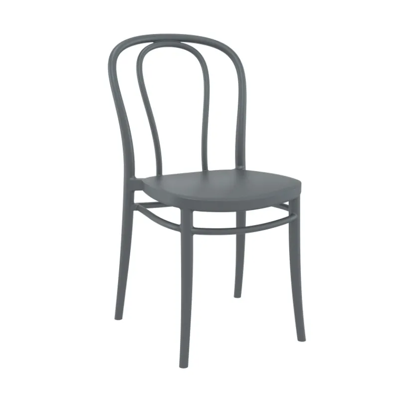 Victor Chaise de jardin bistrot empilable en polypropylène> Chaise De Jardin