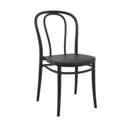 Victor Chaise de jardin bistrot empilable en polypropylène><noscript><img width=