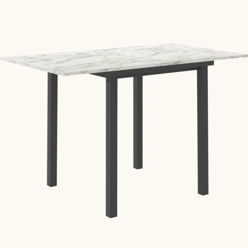 Perfecta Vienna Petite table snack carrée extensible> Table De Cuisine|Table Pour Petit Espace