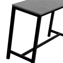 Perfecta Vienna Table haute de cuisine hauteur 90 cm en stratifié et métal><noscript><img width=
