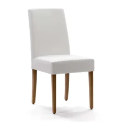 Mobitec Vigo Chaise de salle à manger ® contemporaine en bois et tissu> Chaise De Salle à Manger|Chaise Salon
