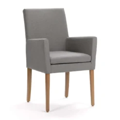 Mobitec Vigo ® Fauteuil de salon en bois et tissu><noscript><img width=
