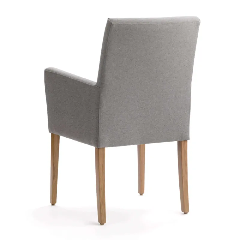 Mobitec Vigo ® Fauteuil de salon en bois et tissu> Chaise De Salle à Manger|Chaise Salon