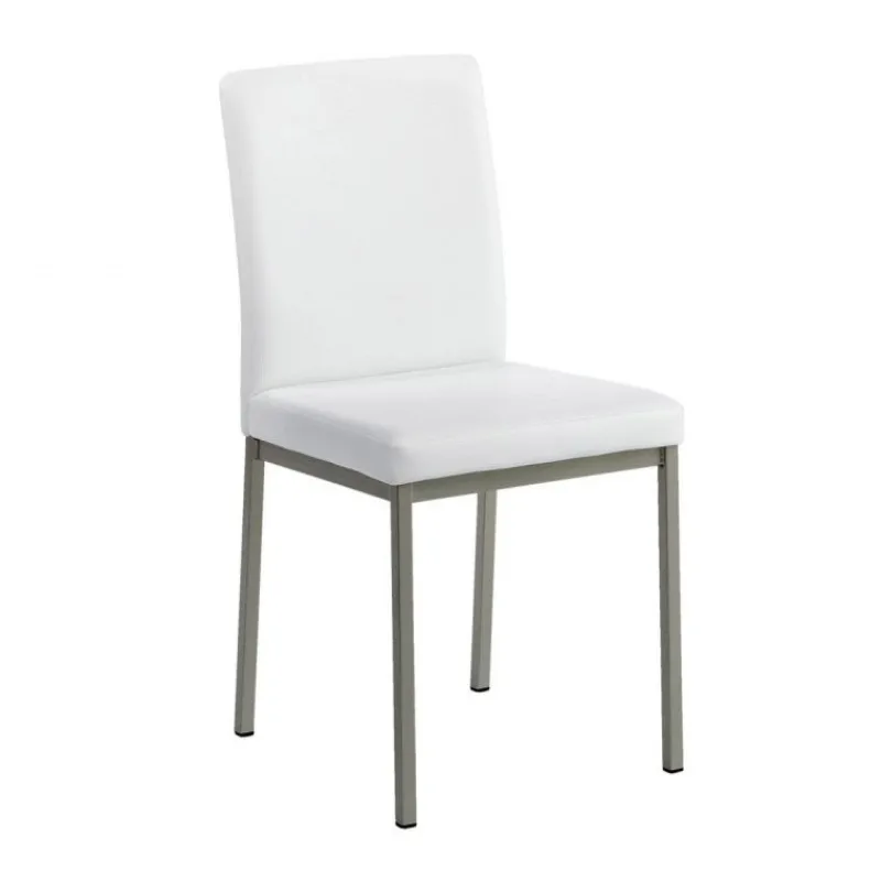 Perfecta Villa Chaise contemporaine en métal et revêtement simili> Chaise De Cuisine|Chaise De Salle à Manger