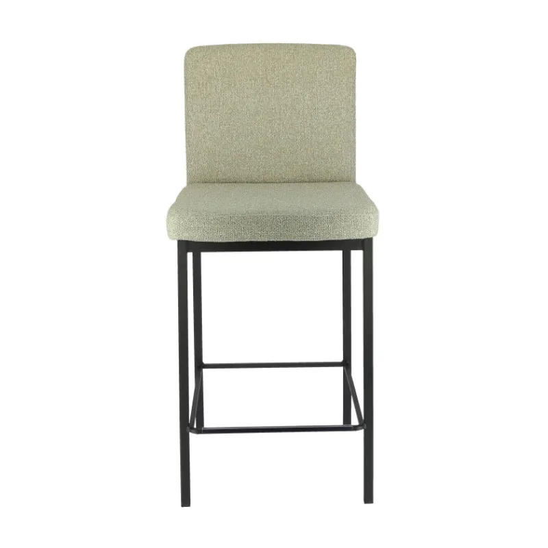Perfecta Villa Tabouret snack tissu avec pieds en métal> Tabouret Snack (assise +/- 65 Cm)|Tabouret De Bar (assise +/- 80 Cm)