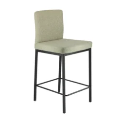Perfecta Villa Tabouret snack tissu avec pieds en métal><noscript><img width=