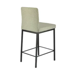 Perfecta Villa Tabouret snack tissu avec pieds en métal><noscript><img width=