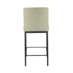 Perfecta Villa Tabouret snack tissu avec pieds en métal><noscript><img width=
