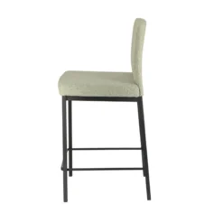 Perfecta Villa Tabouret snack tissu avec pieds en métal><noscript><img width=