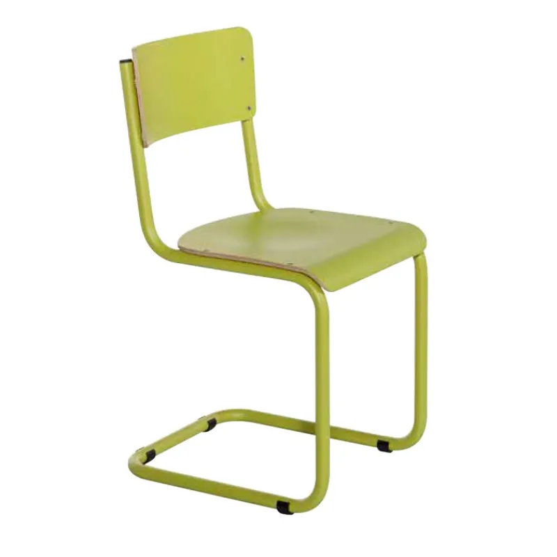 Perfecta Vintage Chaise rétro style écolier avec pieds en luge> Chaise De Cuisine