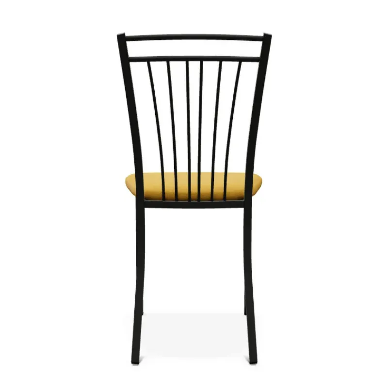 Perfecta Viva Chaise contemporaine en métal et en tissu fabriquée en Belgique> Chaise De Salle à Manger