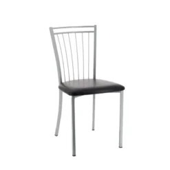 Perfecta Viva Chaise de cuisine en métal et simili> Chaise De Cuisine