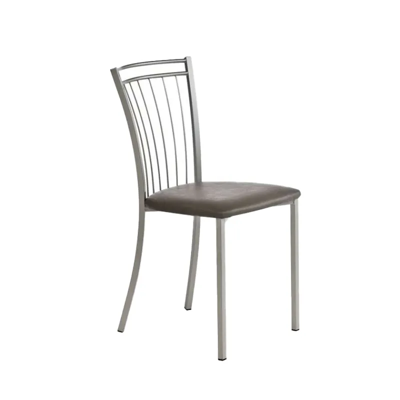 Perfecta Viva Chaise de cuisine en métal et simili> Chaise De Cuisine