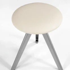 Carrier Vérone ® Tabouret bas pivotant en métal et synthétique><noscript><img width=