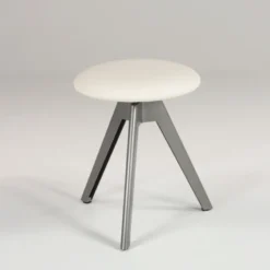 Carrier Vérone ® Tabouret bas pivotant en métal et synthétique><noscript><img width=