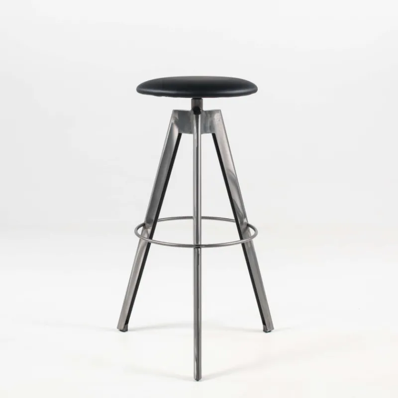 Carrier Vérone ® Tabouret de bar pivotant sans dossier en synthétique et métal> Tabouret De Bar (assise +/- 80 Cm)