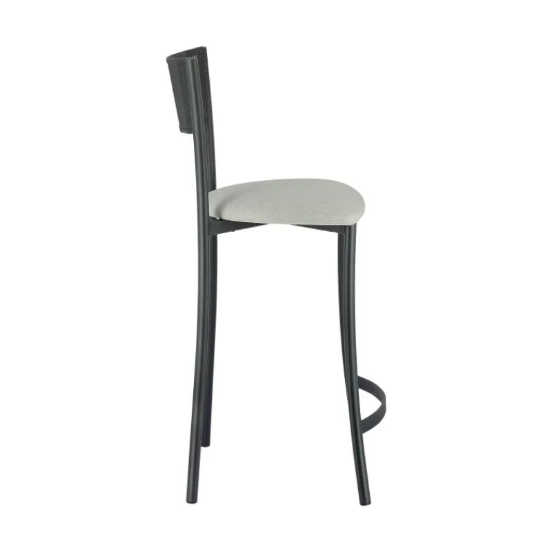 Carrier Wasabi ® Tabouret haut assise en tissu et structure en métal fabrication française> Tabouret Snack (assise +/- 65 Cm)|Tabouret De Bar (assise +/- 80 Cm)