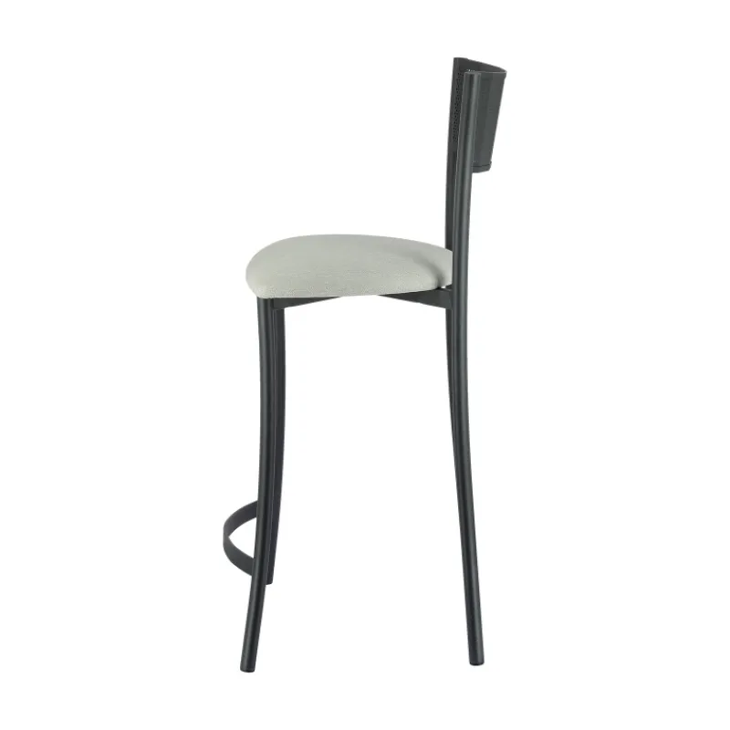 Carrier Wasabi ® Tabouret haut assise en tissu et structure en métal fabrication française> Tabouret Snack (assise +/- 65 Cm)|Tabouret De Bar (assise +/- 80 Cm)