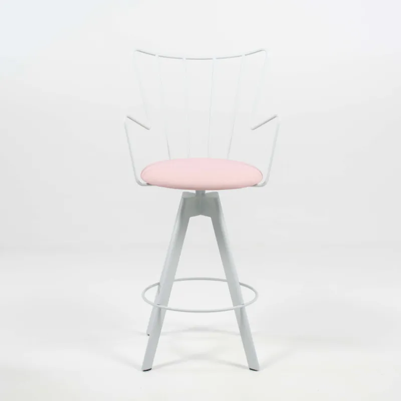 Carrier Well ® Tabouret snack design pivotant en synthétique et métal> Tabouret De Bar (assise +/- 80 Cm)|Tabouret Snack (assise +/- 65 Cm)