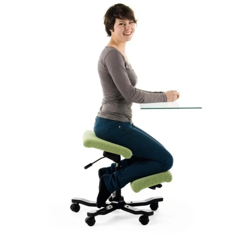 Varier Wing ® Siège ergonomique en tissu sur roulettes> Chaise De Bureau