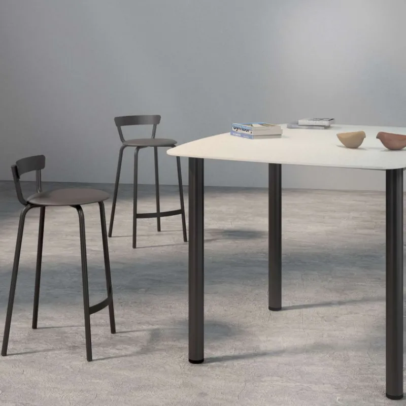 Carrier Xoxo ® Tabouret snack fabriqué en France structure en métal et assise rembourrée> Tabouret Snack (assise +/- 65 Cm)|Tabouret De Bar (assise +/- 80 Cm)
