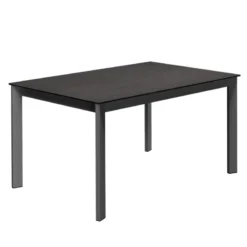 Cancio Zenit Table rectangulaire céramique avec pieds métal> Table De Salle à Manger