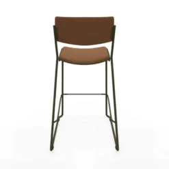 Perfecta Zoom Tabouret snack moderne en simili avec pieds en traîneau><noscript><img width=