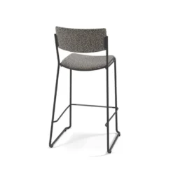 Perfecta Zoom Tabouret snack moderne en tissu pieds traîneau><noscript><img width=